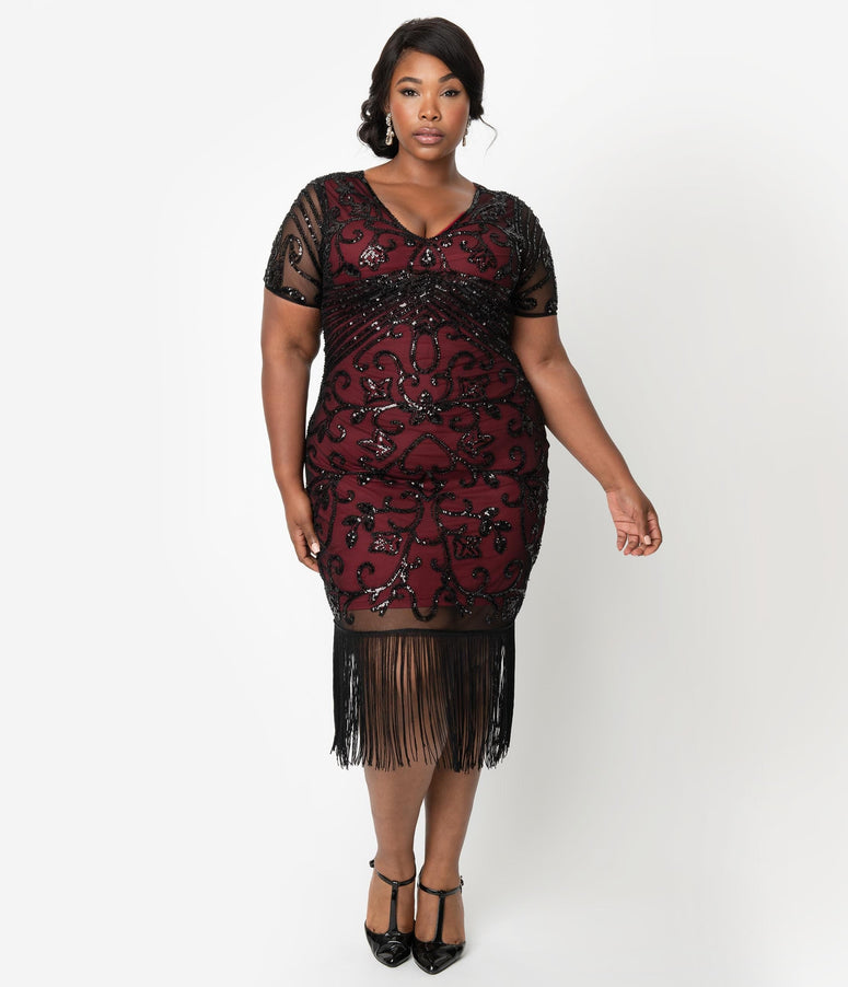 Plus Size 1920s Dresses for sale